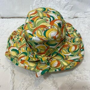 SCALA COLLEZIONE Women's Wired Floppy Hat Art-To-Wear Artsy Vibrant Beach Cruise